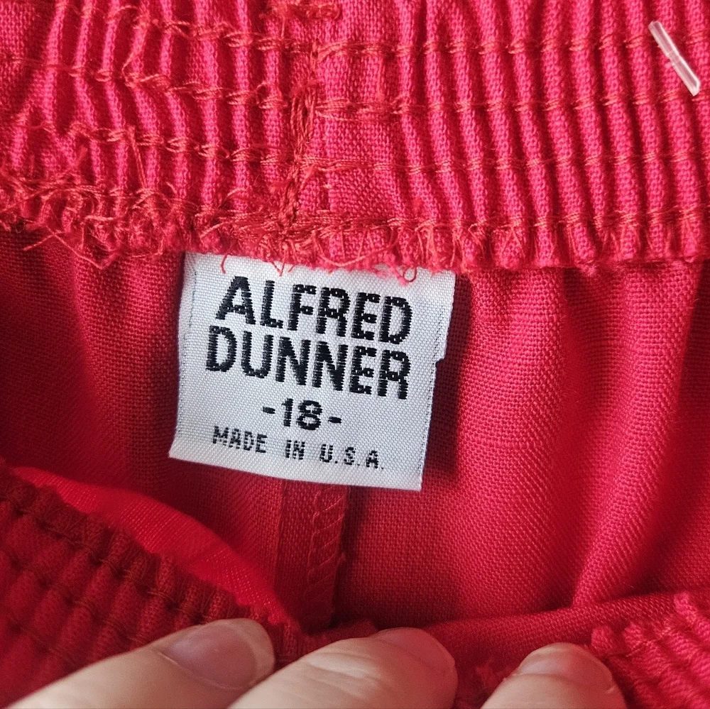 Alfred Dunner bright red